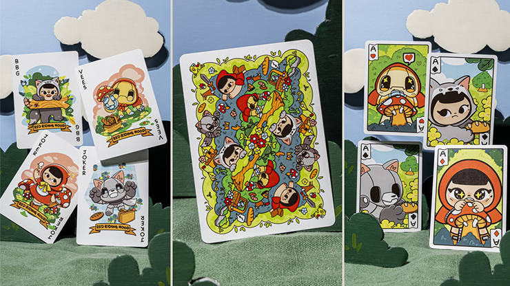 Bicycle Paper Royals Red Riding Hood Playing Cards | RunIt Decks