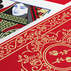 Red Roses Gold Foil Playing Cards (Fully Marked)