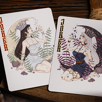Witches Playing Cards
