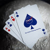 NASA HOLOGRAPHIC FOIL "MEATBALL" LOGO PLAYING CARDS