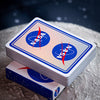 NASA HOLOGRAPHIC FOIL "MEATBALL" LOGO PLAYING CARDS