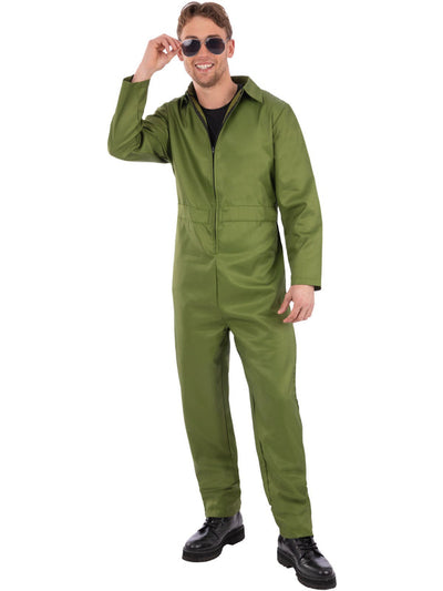 Grüner Mechaniker Overall