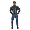 Rock'n'Roll Bikerjacke Kunstleder