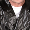Rock'n'Roll Bikerjacke Kunstleder