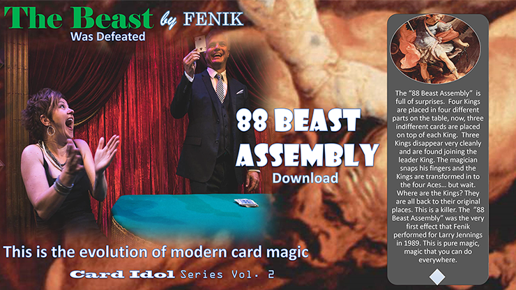 88 Beast Assembly by Fenik - Video Download DVD Magic Productions Fenik bei Deinparadies.ch