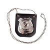 Polizeimarke mit Kette