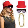 90er Hip-Hop Accessoires-Set-Boland-Deinparadies.ch