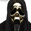 Ghost Face® | Golden Metallic Maske