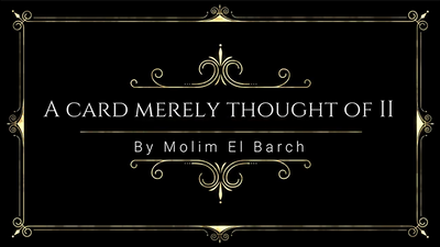 A Card Merely Thought Of II by Molim EL Barch - Video Download Molim El Barch at Deinparadies.ch