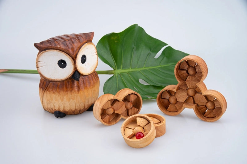 ALGOLOOP | Yosuke Ikeda | Set de regalo de madera de 3
