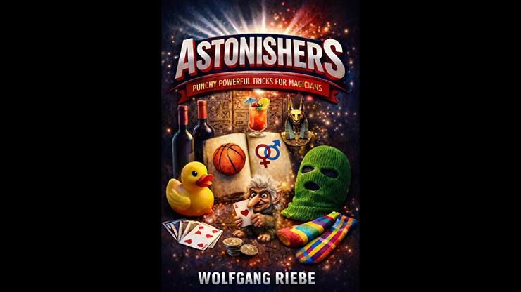 ASTONISHERS: Punchy, Powerful Tricks for Magicians | Wolfgang Riebe - Ebook-Wolfgang Riebe-Deinparadies.ch