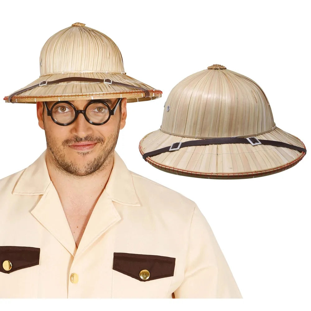 Abenteurer Tropenhelm aus Stroh-Guirca-Deinparadies.ch