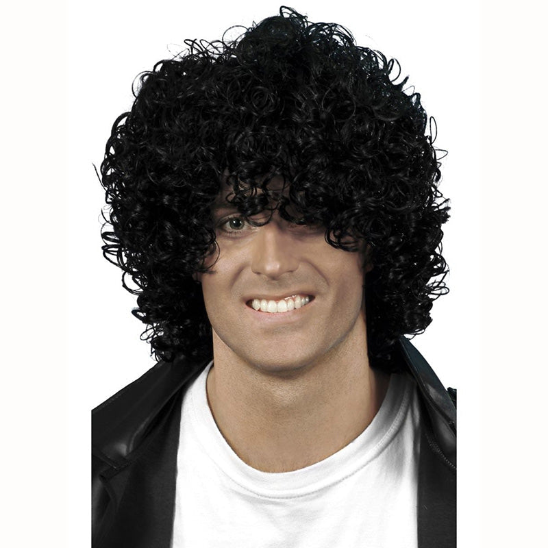 Afro Wet Look Wig Smiffys at Deinparadies.ch
