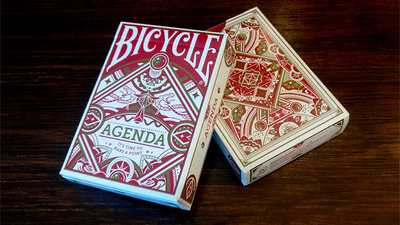 Agenda Red Basic Edition Playing Cards Card Experiment at Deinparadies.ch