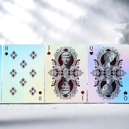 Alabaster Athena HOLO Playing Cards | TCC Fashion-TCC PLAYING CARDS CO. LIMITED-Deinparadies.ch
