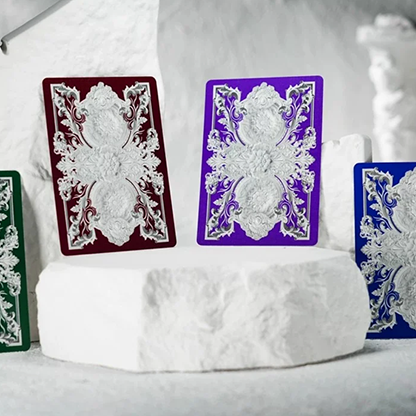 Alabaster Athena HOLO Playing Cards | TCC Fashion-TCC PLAYING CARDS CO. LIMITED-Deinparadies.ch