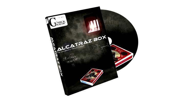Alcatraz Box (BLUE Gimmick and DVD) by Mickael Chatelain Gi'Mick Magic at Deinparadies.ch