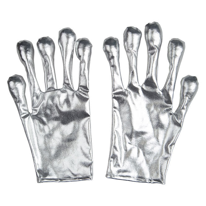 Alienhandschuhe | silber-Wicked-Deinparadies.ch