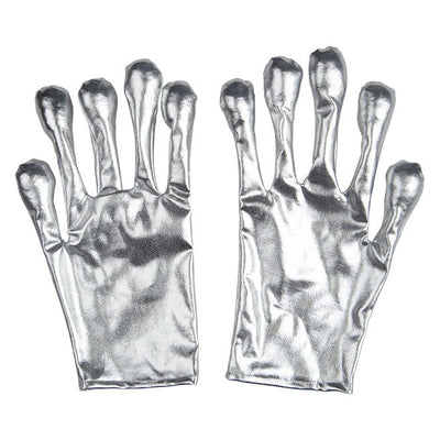 Alienhandschuhe | silber-Wicked-Deinparadies.ch