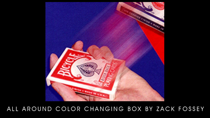 All Around Color Changing Box by Zack Fossey - Video Download Zack Fossey bei Deinparadies.ch