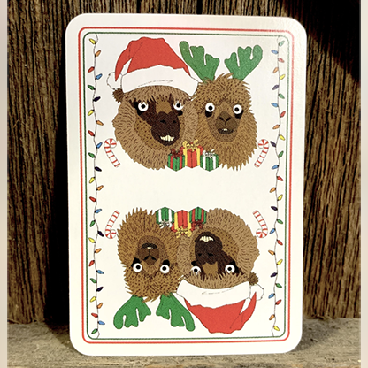 Alpaca Christmas Kids Playing Cards Deinparadies.ch bei Deinparadies.ch