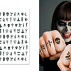 Alphabet Tattoosticker Gotisch-Guirca-Deinparadies.ch