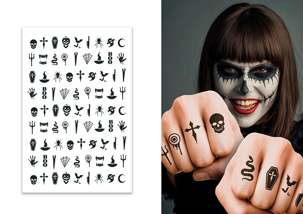 Alphabet Tattoosticker Gotisch-Guirca-Deinparadies.ch