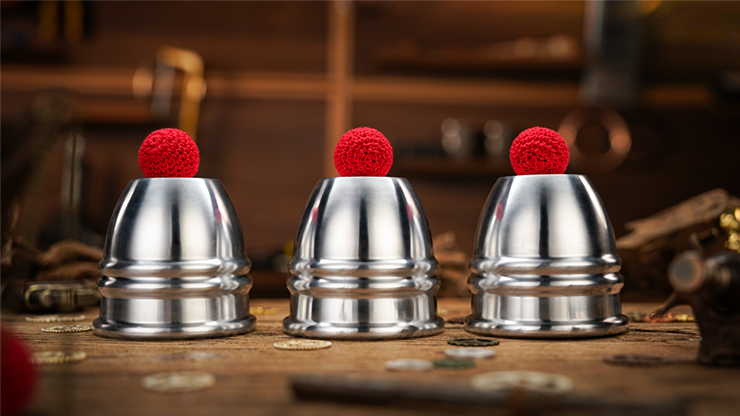 Aluminum Alloy Cups and Balls Set | TCC Magic-TCC PLAYING CARDS CO. LIMITED-Deinparadies.ch