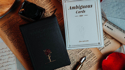 Ambiguous (Black) Playing Cards Secret Factory Deinparadies.ch