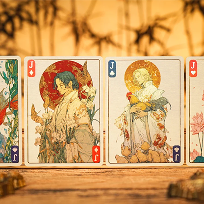 Ancient Relics Gem Playing Card | 52 Muse (Pink)-TCC PLAYING CARDS CO. LIMITED-Deinparadies.ch
