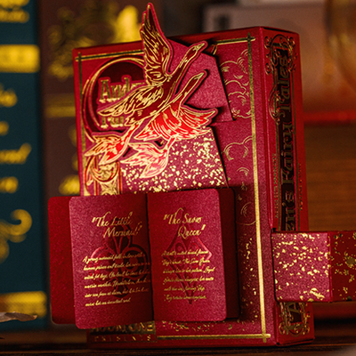 Andersen's Fairy Tales (Garnet Standard) Playing Cards-Room One-Deinparadies.ch
