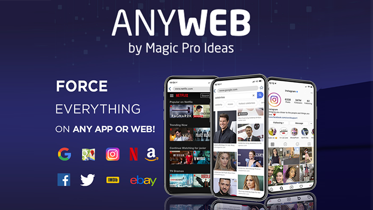 AnyWeb by Magic Pro Ideas Magic Pro Ideas bei Deinparadies.ch
