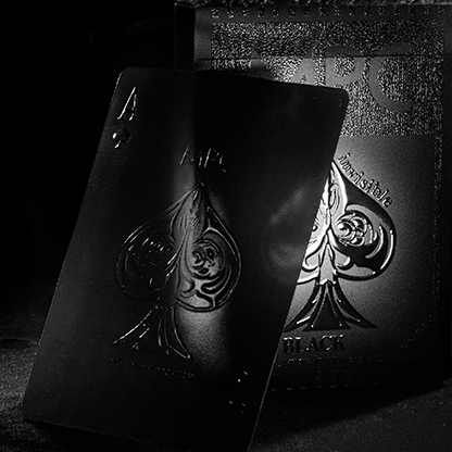 Aqua Black Invisible Playing Cards | MPC-MPC-Deinparadies.ch