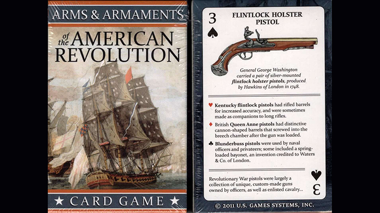 Arms and Armaments of the American Revolution Playing Cards Playing Card Decks Deinparadies.ch