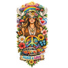 Armtattoo Sticker Hippiegirl-Guirca-Deinparadies.ch