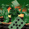 Army Men Playing Cards-Mike Guistolise-Deinparadies.ch