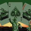 Army Men Playing Cards-Mike Guistolise-Deinparadies.ch