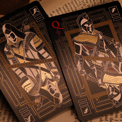 Assassin's Creed Legacy Version 2 Onyx (Hidden Blade) Playing Cards-Room One-Deinparadies.ch