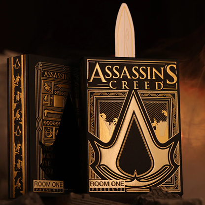 Assassin's Creed Legacy Version 2 Onyx (Hidden Blade) Playing Cards-Room One-Deinparadies.ch