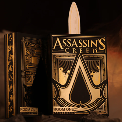 Assassin's Creed Legacy Version 2 Onyx (Hidden Blade) Playing Cards-Room One-Deinparadies.ch
