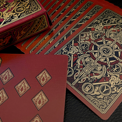 Asura Classic (Red) Playing Cards-Hypie Lab-Deinparadies.ch