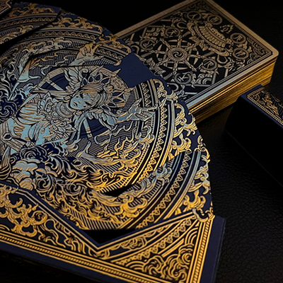 Asura Deluxe Blue Playing Cards-Hypie Lab-Deinparadies.ch