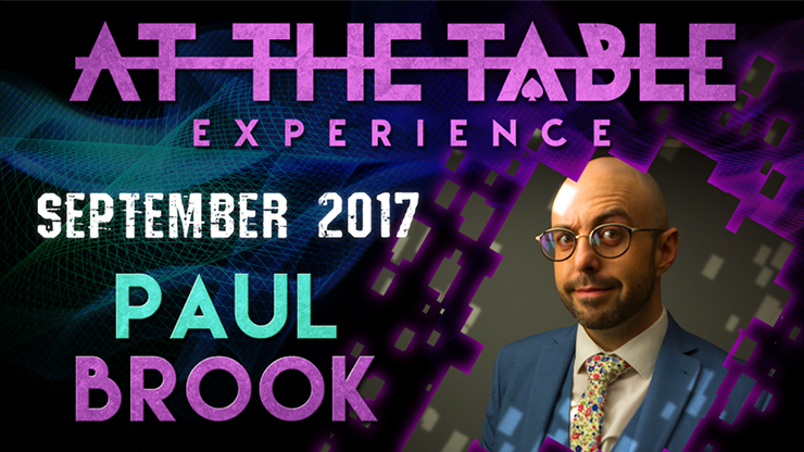 At The Table Live Lecture - Paul Brook September 20th 2017 - Video Download Murphy's Magic at Deinparadies.ch