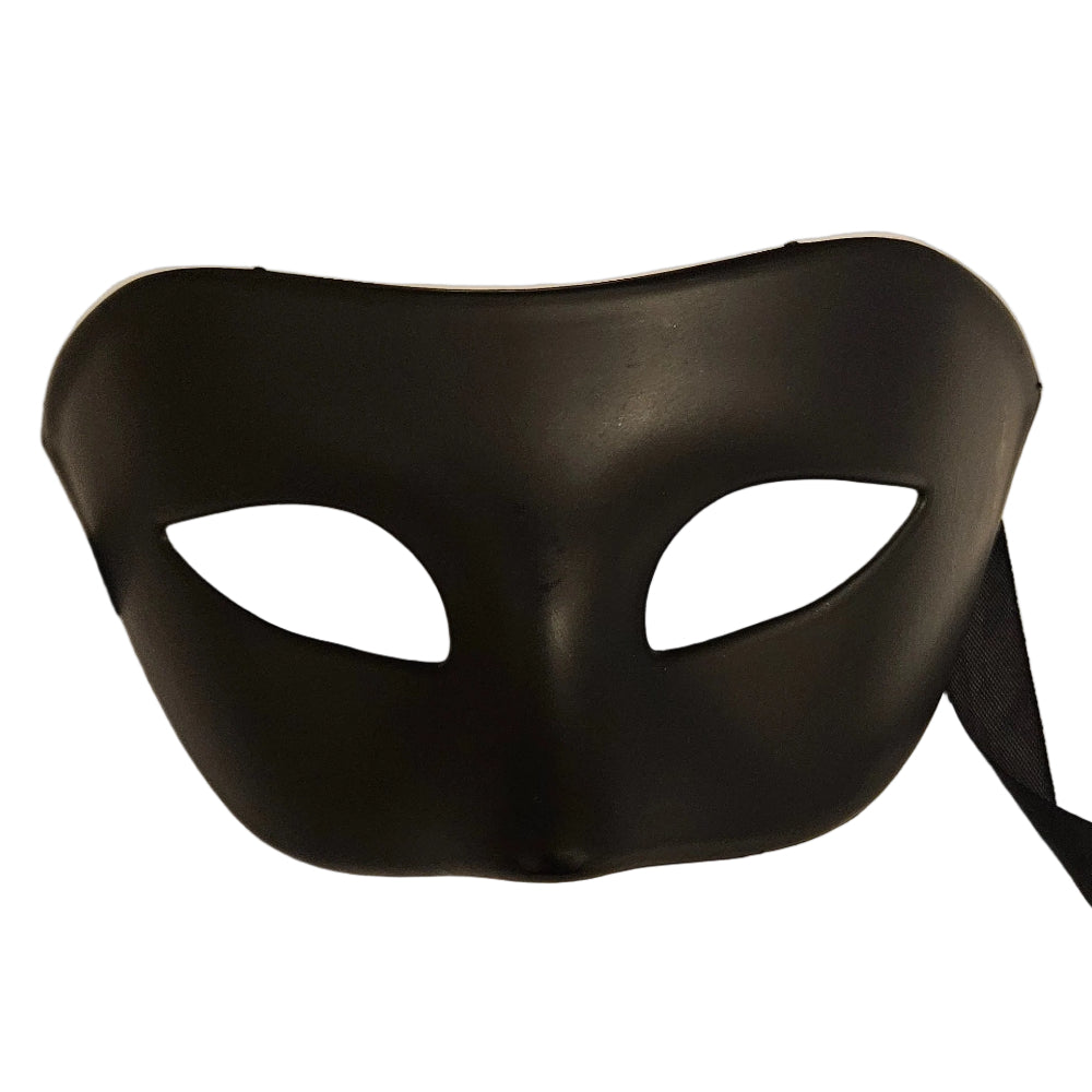 Augenmaske einfach | schwarz-Party Owl Supplies-Deinparadies.ch