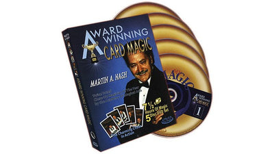 Award Winning Card Magic (5 DVD Set) by Martin Nash Meir Yedid Magic at Deinparadies.ch