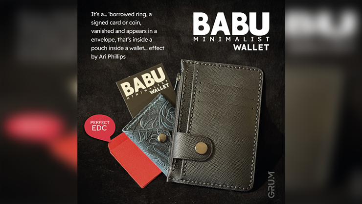 BABU Wallet Minimal | GRUM®-GRUM HANDCRAFTED-Deinparadies.ch