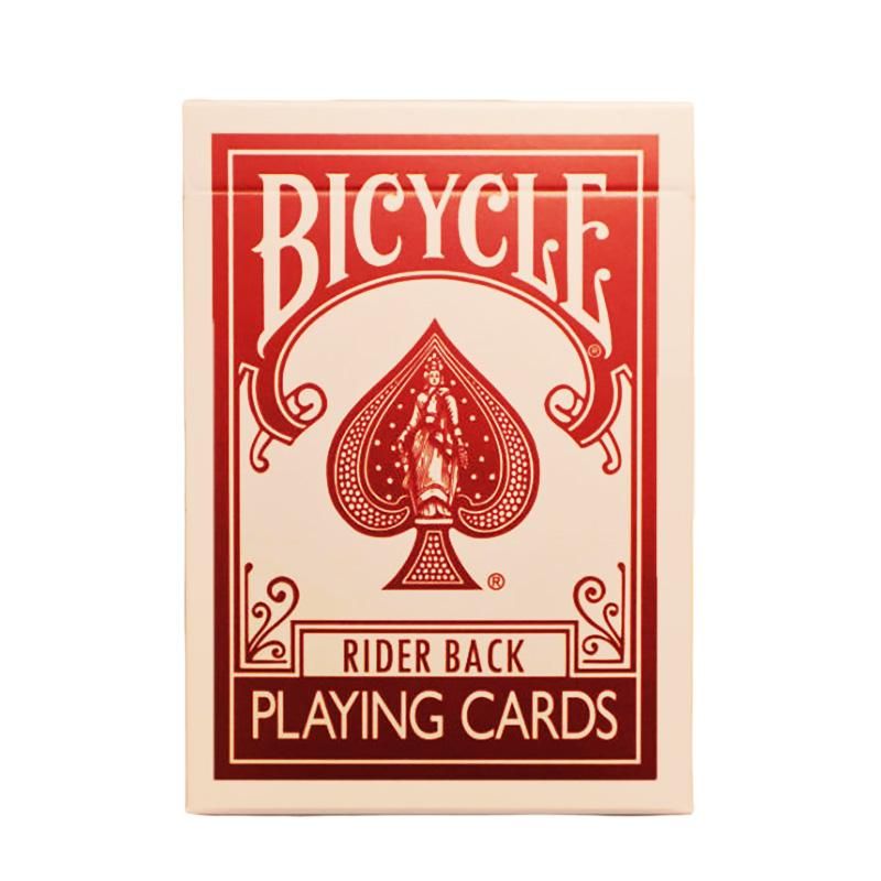 Bicycle Metallic Ruby | Playing Cards