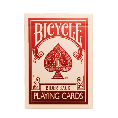 Bicycle Metallic Ruby | Playing Cards