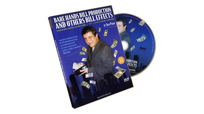 Bare Hands Bill Production and Other Bill Effects (incl. Gimmicks) by Juan Pablo Bazar De Magia bei Deinparadies.ch