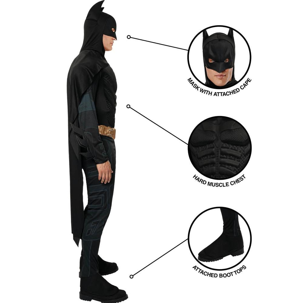 Batman Deluxe Kostüm Erwachsene-Rubies-Deinparadies.ch